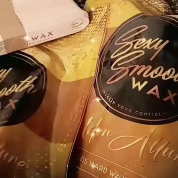 📍South Carolina Esthetician Reviews Sexy Smooth Golden Allure Hard Wax | @lashedby_neshllc
