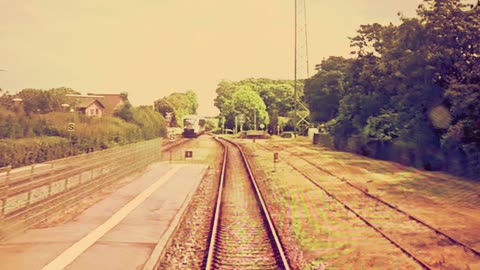 Relax to a FPV uncut train ride and my album "Life has no title yet"