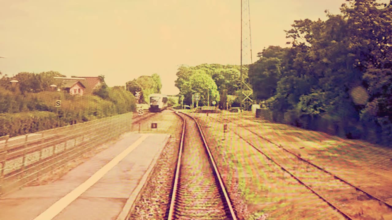Relax to a FPV uncut train ride and my album "Life has no title yet"