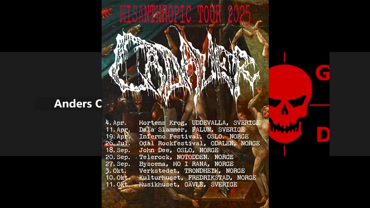 Cadaver Interview! Anders Odden, the band's frontman interview