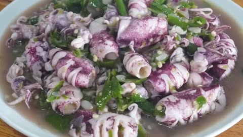 You Won’t Believe the Taste! Try My Way of Cooking Fresh Squid – It’s a Game Changer!