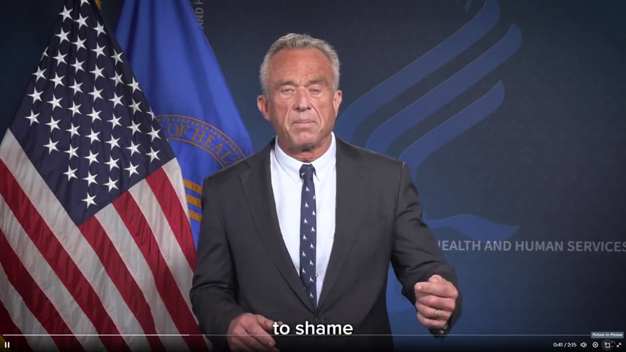 RFK Jr stating an obvious fact that Big Pharma and Democrats do not agree with