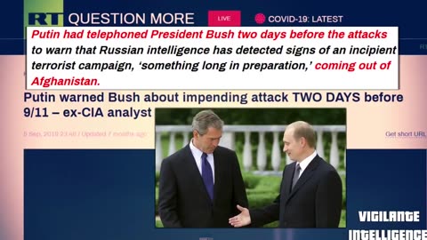 9/11: Putin Assisted MOSSAD