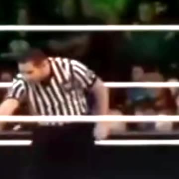 Wrestler Spins Into Ref Mayhem