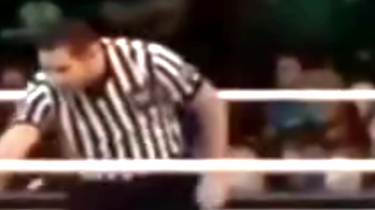 Wrestler Spins Into Ref Mayhem