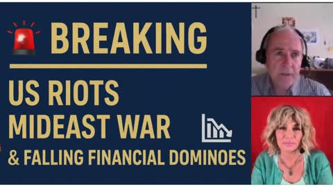 P2🚨 BREAKING– NEWS REPORT: US Riots, Mideast War & Falling Financial Dominos! 💣📉