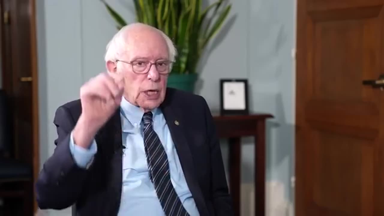 Bernie Sanders WALKS OUT of interview