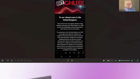 Bitchute Pulls out of the UK