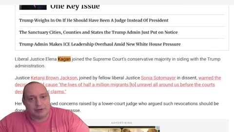 Supreme Court LIBERAL JUST BACKED TRUMP ON IMMIGRATION WITH WIN Overturning Biden-Era Policies