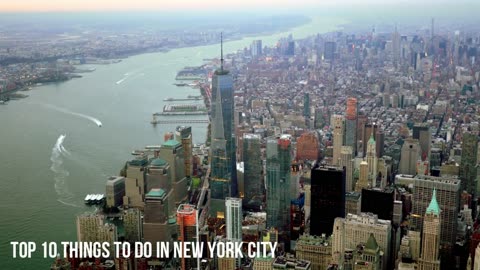 Top 10 ThIngs To Do In New York City, New York | NYC Travel Guide In 4K