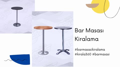bar masasi kiralama 2025