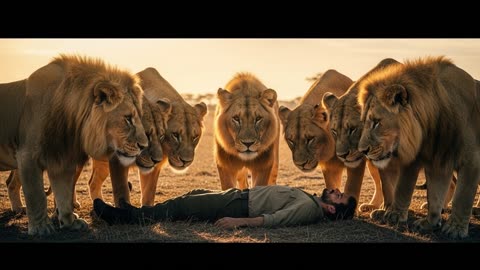 Lions Loyalty Game Warden Saved By Pride