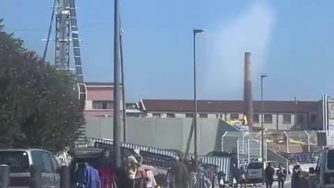 It looks like a post-apocalyptic country but it is Macron's France.