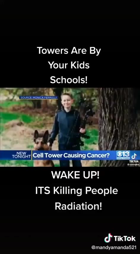 5G Towers Create Radiation Sickness
