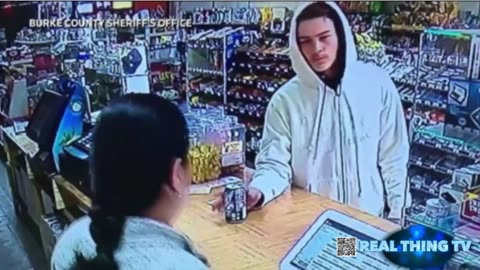 Fight Back: Brave Incredible fearless female cashier takes on armed robber