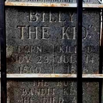 FAMOUS GRAVES - VOL. 161: BILLY THE KID