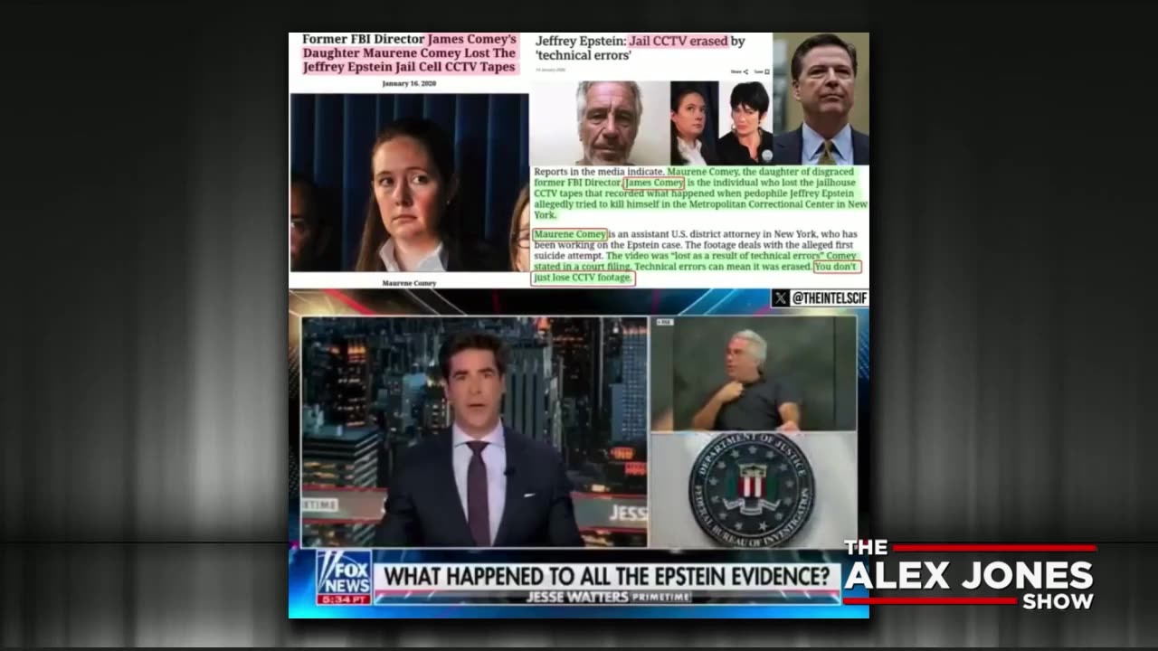 BREAKING: Alex Jones Responds To Kash Patel & Dan Bongino Claiming That Epstein Killed Himself