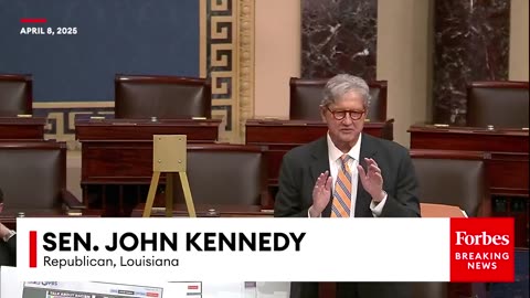 BREAKING NEWS: John Kennedy Makes Impassioned Call For Trump To Take Deals And End Tariff War