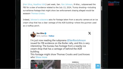 FBI Has Security Camera Footage of Butler Trump Shooter, Subpoena Suggests