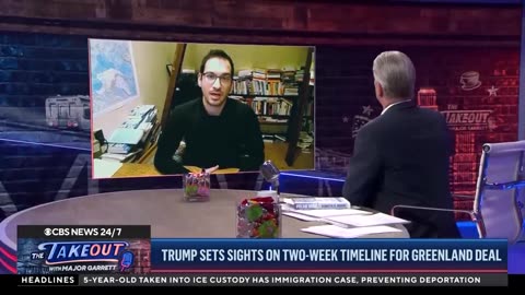 Trump aims for 2-week timeline on Greenland deal