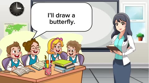 Learn English in the Classroom | English for Children | #classroomlanguage | #kidslearning
