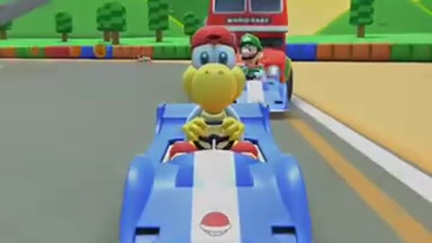 Mario Kart Tour gameplay Mario vs. Luigi Tour: Mario Cup