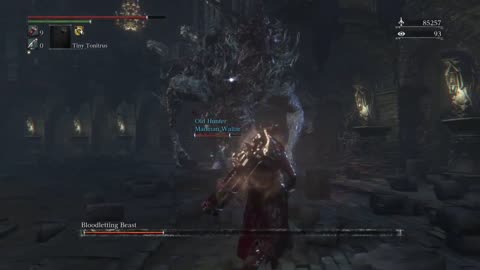 Bloodborne Bloodletting Beast Boss Fight