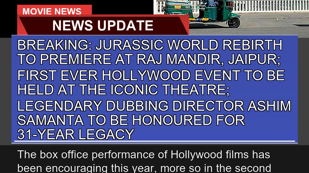 Breaking Jurassic World Rebirth to Premiere at Ra