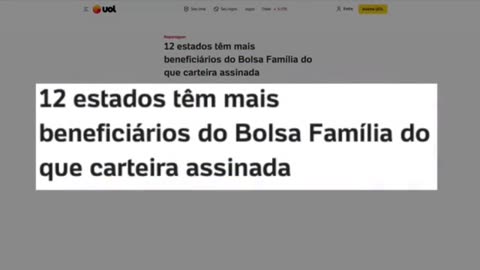 Cubanos no Brasil e Bolsa-Família superando empregos - 2025/06/14
