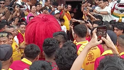 Majipa Lakhe, Indra Jatra, Kathmandu, 2082, Day 3