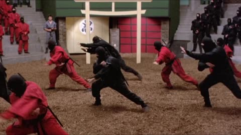 "American Ninja 2: The Confrontation" Starring Michael Dudikoff and Steve James