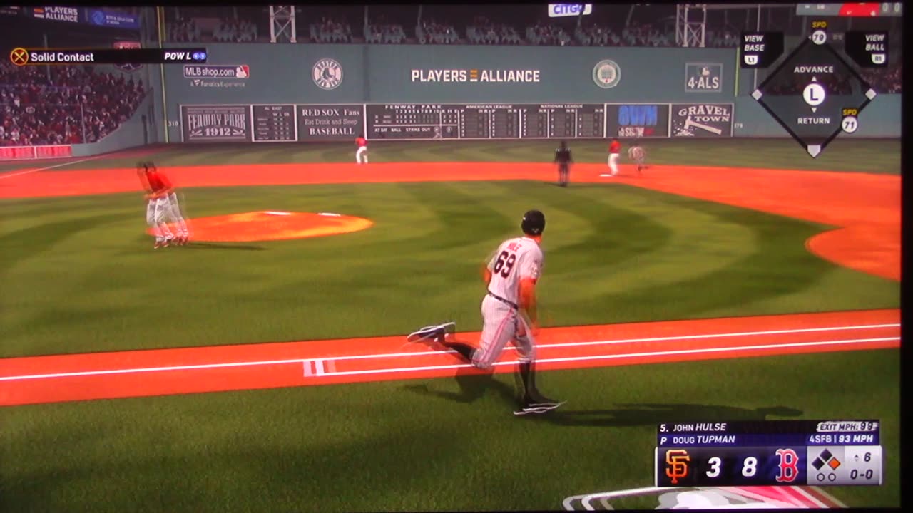 MLB The Show: San Francisco Giants vs Boston Red Sox (S15 World Series G4)