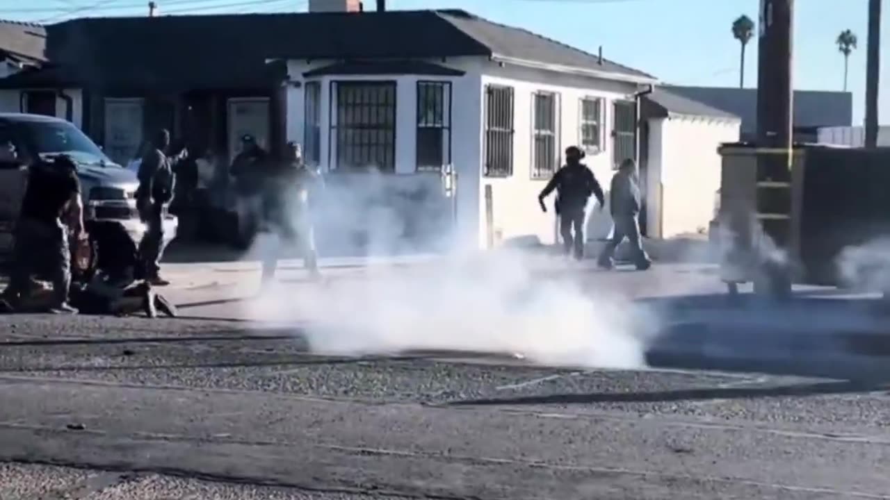DHS dealt with a mob in Oxnard. It sure looks like an insurrection to me.