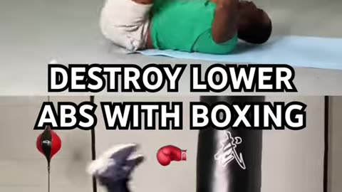 DESTROY LOWER ABS WITH BOXING 🥊