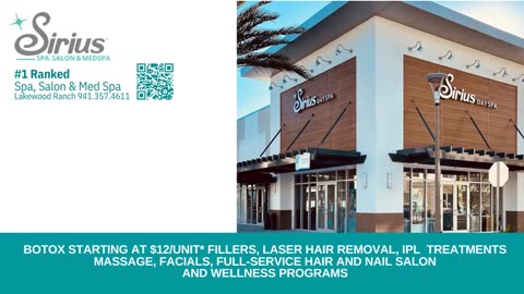 Sirius Day Spa, Salon & MedSpa : Botox Service in Lakewood Ranch, FL