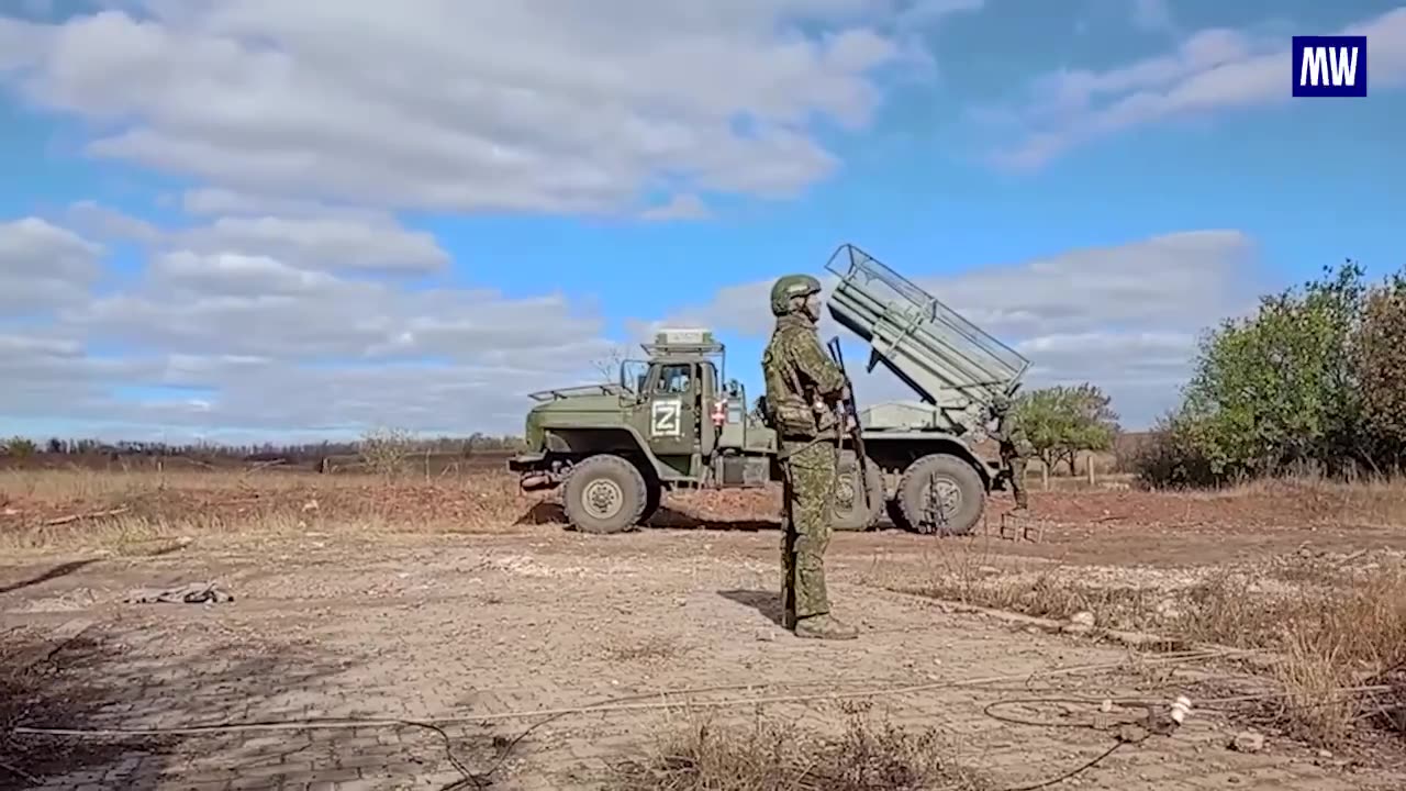 Destruction of UAV Control Points by Grad MLRS