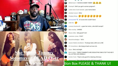 Black Pregnant Sugar Baby Threatens To Have Men In Atlanta Beat Tommy Sotomayor Up!