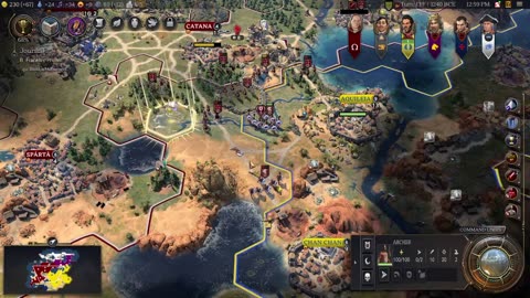 Fresh Start, Random Leader, Deity - Civilization 7!