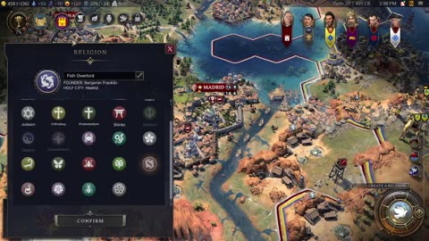 Fresh Start, Random Leader, Deity - Civilization 7!