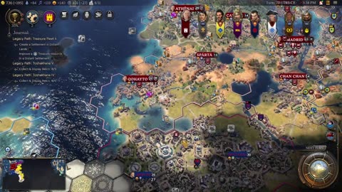 Fresh Start, Random Leader, Deity - Civilization 7!