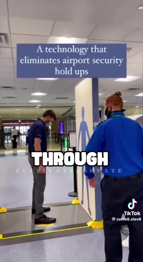 AIRPORT SCANNER RADIATION