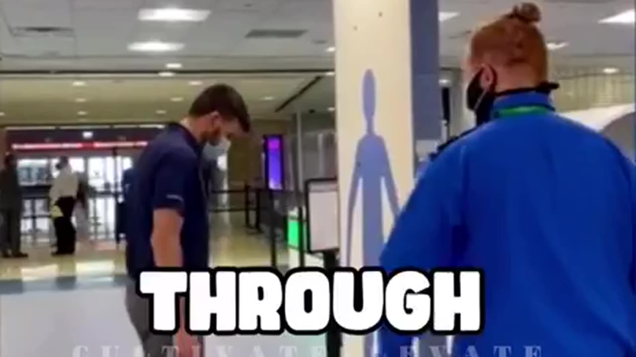 AIRPORT SCANNER RADIATION