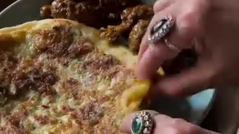 Egg Paratha with Mutton Kosha | Bold, Spicy & Irresistibly Desi!