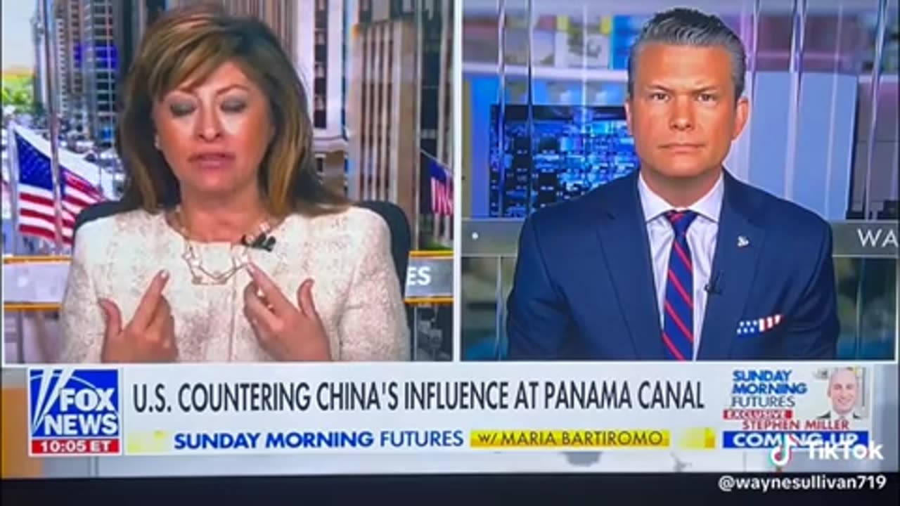 Hegseth on Panama Canal and China ..