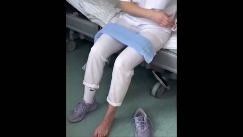 How to put on socks without bending over, useful tip if you have limited mobility