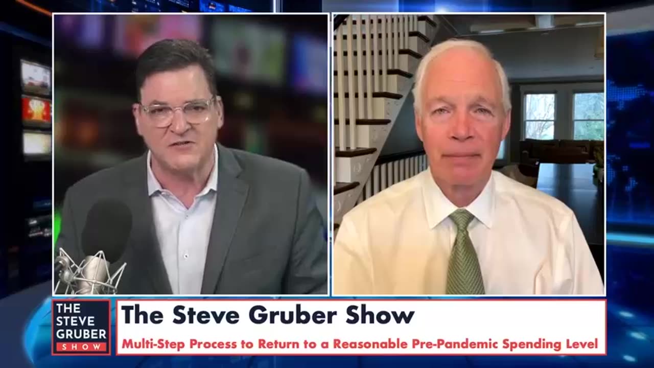 Senator Ron Johnson on The Steve Gruber Show 3.26.25