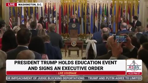 President Trump Signs Executive Order to End the Department of Education - 21.03.25