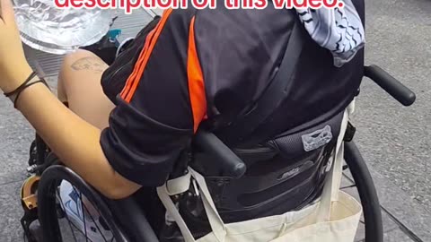 "EMERGENCY ACTION FOR GAZA" today in New York City.