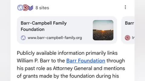 Bill Barr N. CA/Tahoe Foundation(s)
