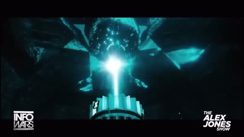 Alex Jones talks about false flag alien invasion